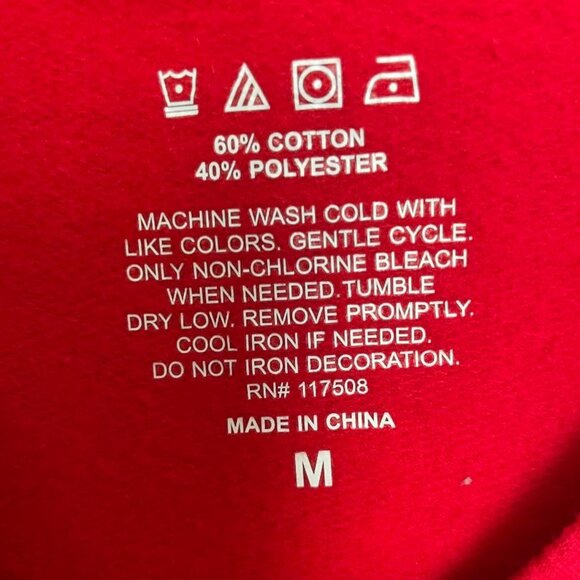 "OH SNAP" Gingerbread Cookie Christmas UGLY SWEATER Sweatshirt Women’s M - Picture 3 of 3